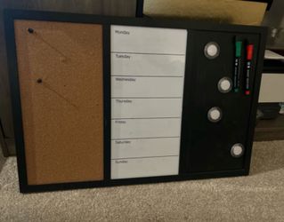 Bulletin/dry erase board