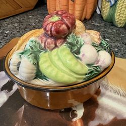 Ceramic Serving Container Dish