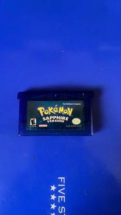 Pokémon Sapphire (Game Boy Advance)