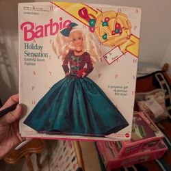 Barbie Holiday Evening Gown Vintage1992