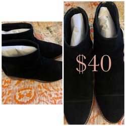 Cole Haan boots blk size 9