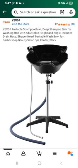 Vevor Hair Shampooing Sink 