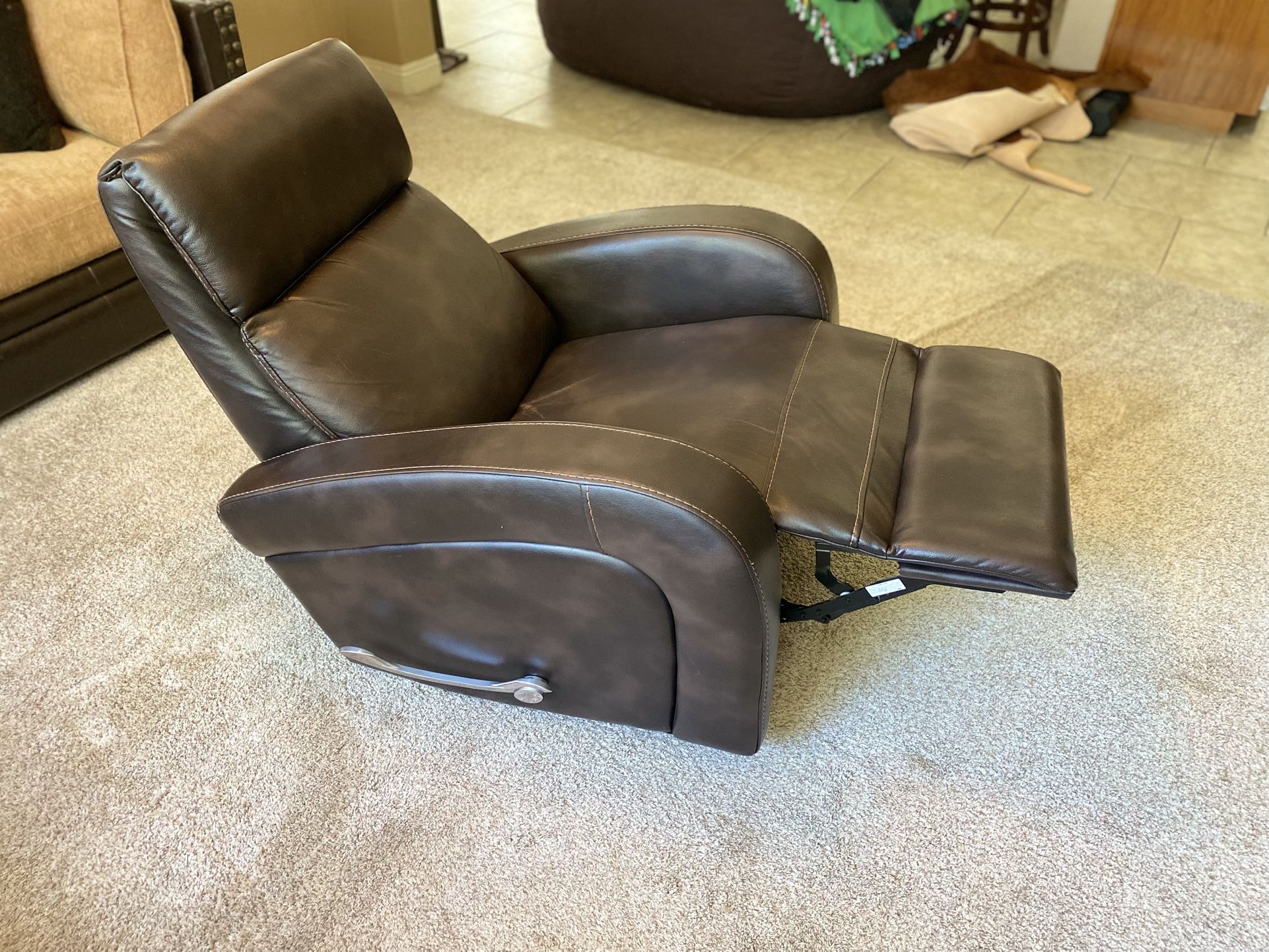 Leather Recliner 