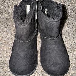 TODDLER GIRL, BLACK BOOTS