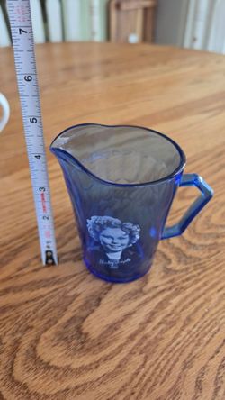 Shirley Temple cobalt blue