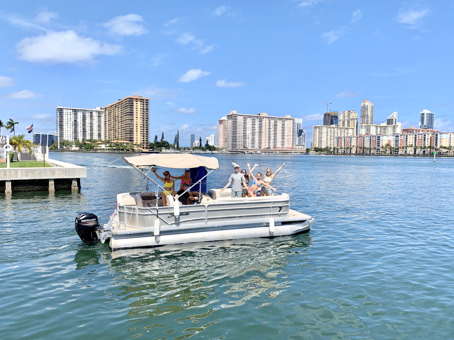 24ft Party Pontoon Boat