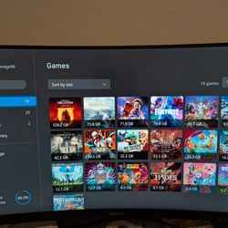 32in Curved 4k Monitor 