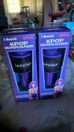 K-pop demon hunters microphone