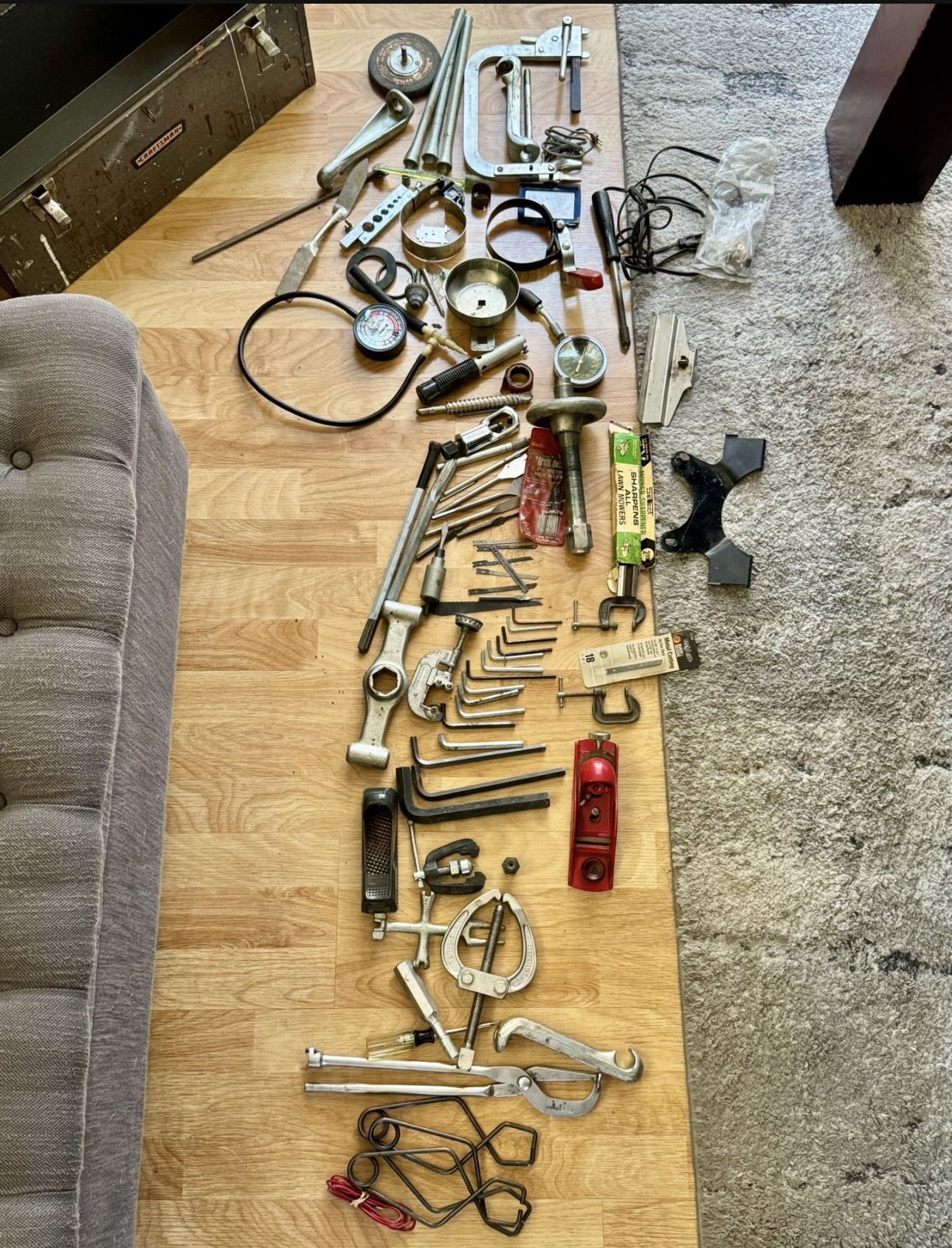 Tools (80+ Pieces) and Craftsman Tool Box 