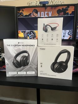 3 Headphones Bulk Sale *brand New Never Opened*