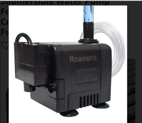 Roamoris 110V Automatic Submersible Mini Water Pump w/ Level Sensor Pm03