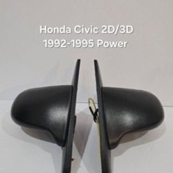 Honda Civic 1992-1995 Power Mirrors 