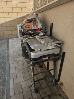 Ridgid wet saw