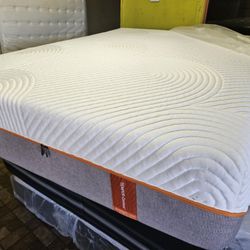 Mattress And Box Spring Queen Size 