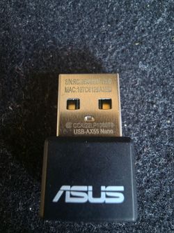 Asus Nano Wi-Fi  6  receiver.  Ax  gen