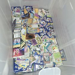 Hundreds of Pokémon cards