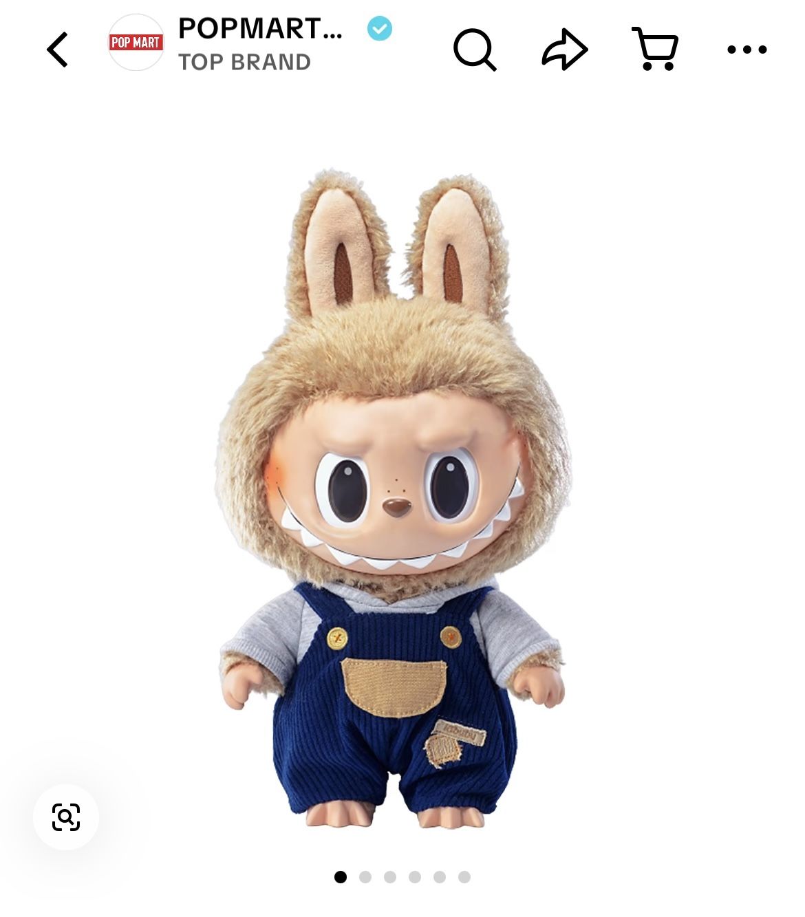 Labubu Time To Chill Plush Doll