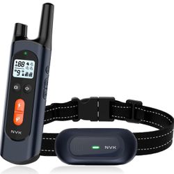 Dog Shock Collar, Dog Training Collar with Remote for Small Medium Large Dogs, Rechargeable Dog Shock Collar with Shock, Vibration, Beeps Modes, IPX7 