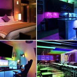 50 Feet Led Strip Light With Remote Control - New  $45