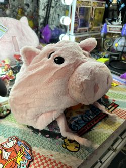 Tokyo Disney Resort Toy Story Hamm Fluffy Plush Beanie Hat