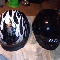 Two New medium sized helmets