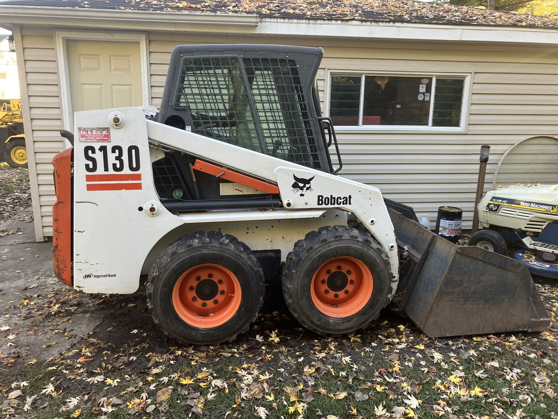 2012 Bobcat S130 With Attachments