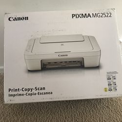  Open Box Canon PIXAMG2522 All in One print - Copy-Scan 