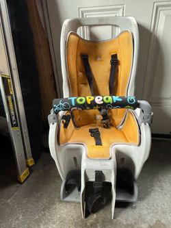 Topeak child bike seat and rear rack