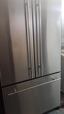 Maytag 3-Door Stainless Steel Refrigerator Fridge
