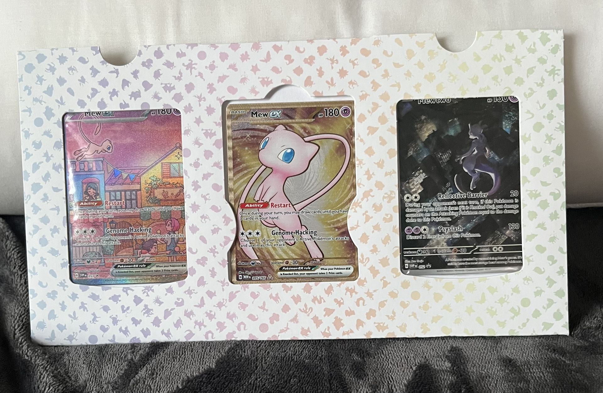 Pokémon 151 Ultra-Premium Collection (UPC) Promo Card Set, All 3, Sealed/New