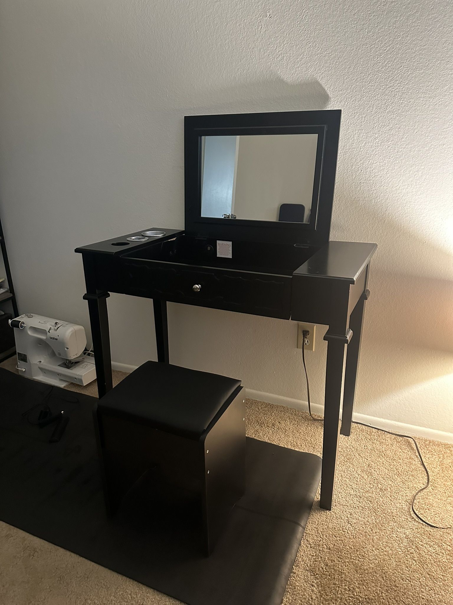 Small Vanity Desk and Chair