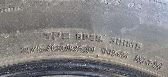 2 Iiantas 275/60R20 115S