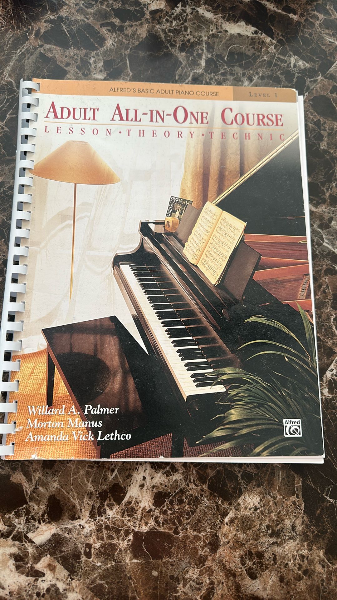 Piano And Book All Together