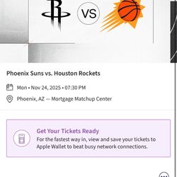 Suns Vs Rockets