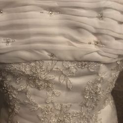 Beautiful Mermaid Wedding Dress Size 2 