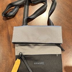 Sherpani PICA Crossbody Black And Gray Women’s Bag 
