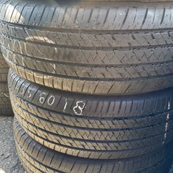 Set Of Tires (4) 235-60-18 Bridgestones