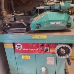 Bridgewood Tilting Spindle Shaper And Shaper Cutters