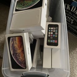 Apple Product Boxes And accessories