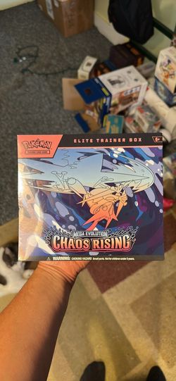 Chaos Rising ETB Pokemon cards