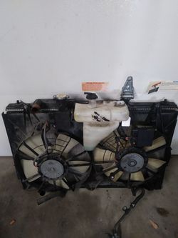 09 mazda cx7 radiator and fans