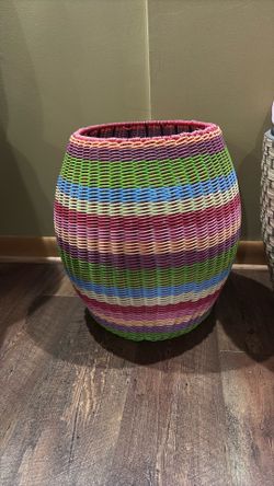 Rainbow basket!