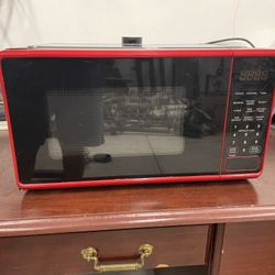 Red Microwave 