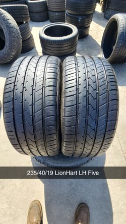 235/40/19 Lionhart LH-FIVE 120$