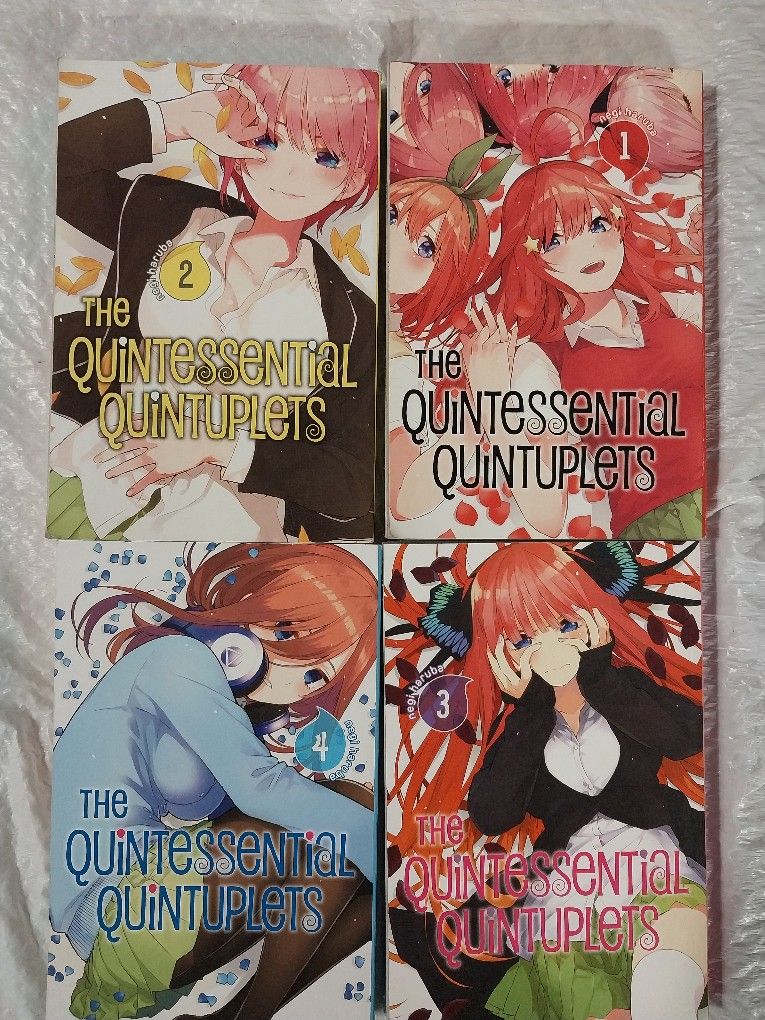 Quintessential Quintuplets Manga 1-4