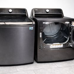 LG Washer & Gas Dryer Set – TurboWash & Steam – Excellent Condition – Ready to Use