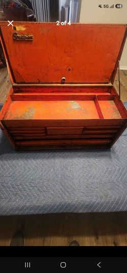 Snap on tool box