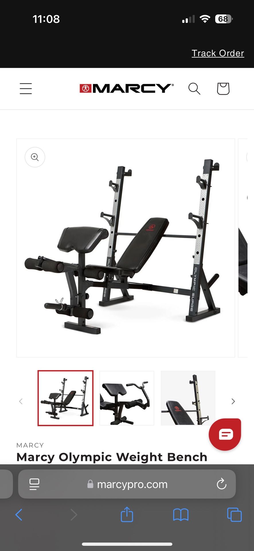 Marcy Olympic Weight Bench