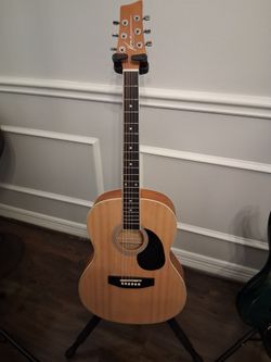 Kona Acoustic Guitar Natural Finish
