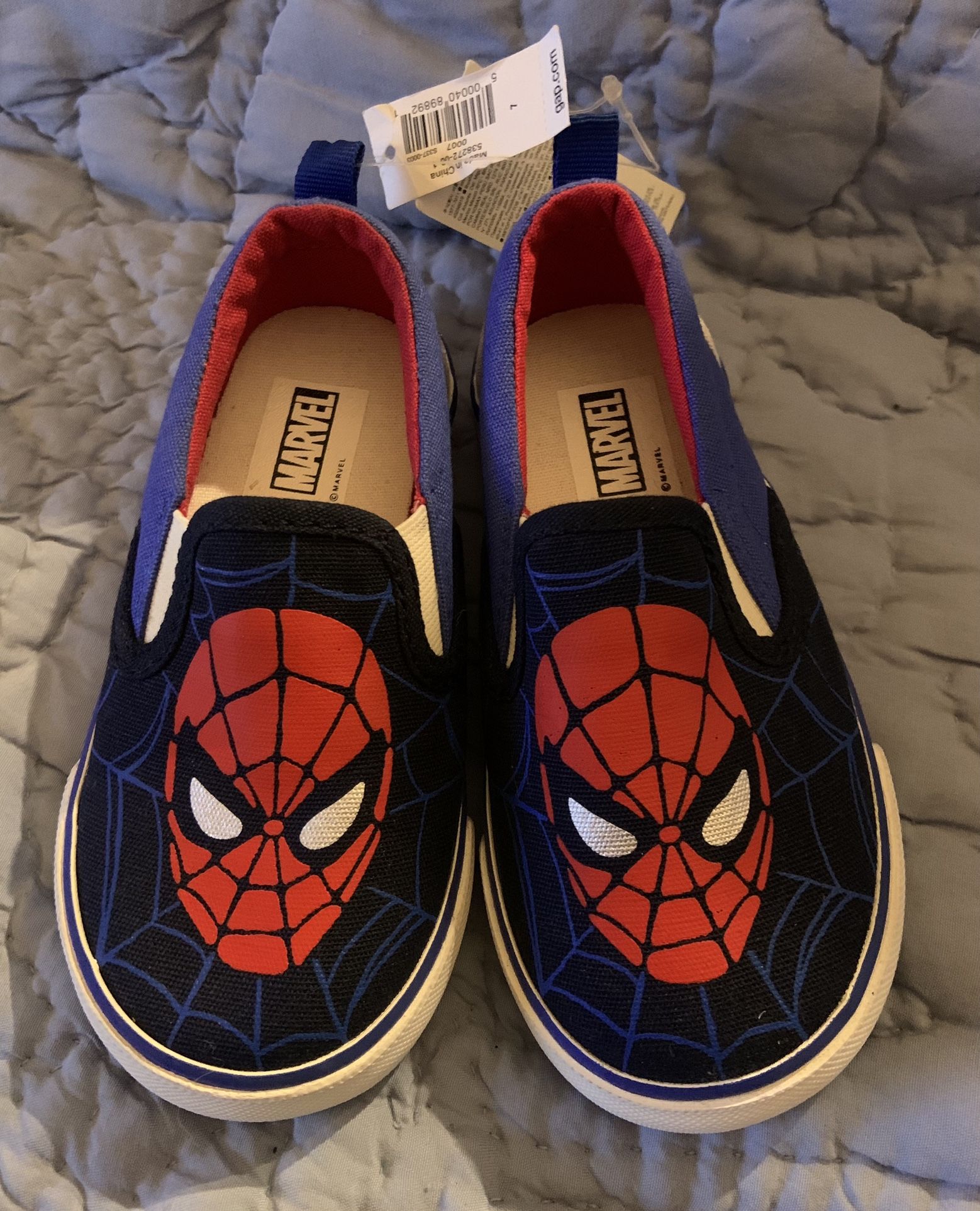 Baby Gap Shoes Spiderman Size 7 New $20